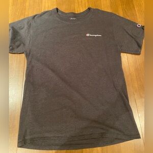 Champion Authentic Men’s Dark Grey Tee Shirt - Medium